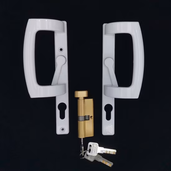 Accessori hardware per finestre UPVC Maniglia tipo D per serratura per porta scorrevole Nisen HD16