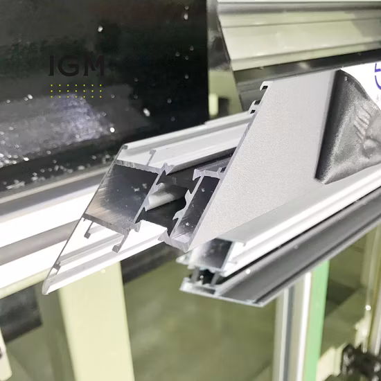 Macchinari per porte e finestre in alluminio/Sega da taglio a doppia testa per profili in alluminio