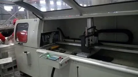 Sega da taglio automatica CNC per porte e finestre in alluminio